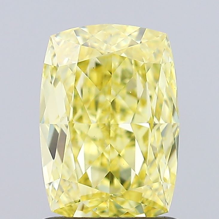 1.55 Carat Cushion Shaped, Ideal Cut, VS1 Clarity, IGI Certified Lab Grown Diamond