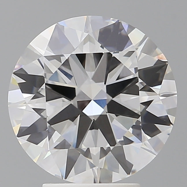 4.01 Carat Round Shaped, Excellent Cut, E Color, VVS2 Clarity, IGI Certified Lab Grown Diamond