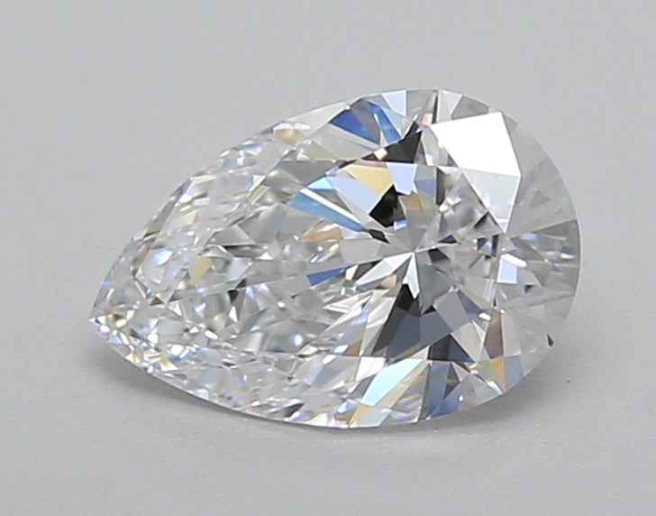 1.00 Carat Pear Shaped, Excellent Cut, D Color, VVS1 Clarity, IGI Certified Lab Grown Diamond