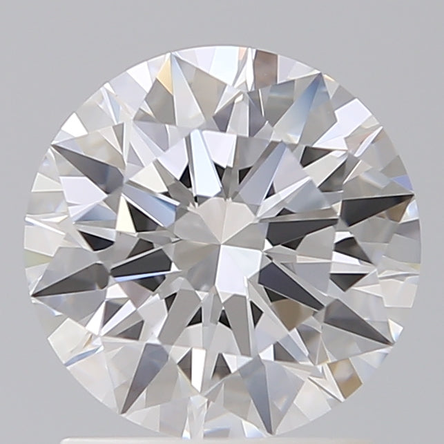 1.67 Carat Round Shaped, Ideal Cut, D Color, VS1 Clarity, IGI Certified Lab Grown Diamond