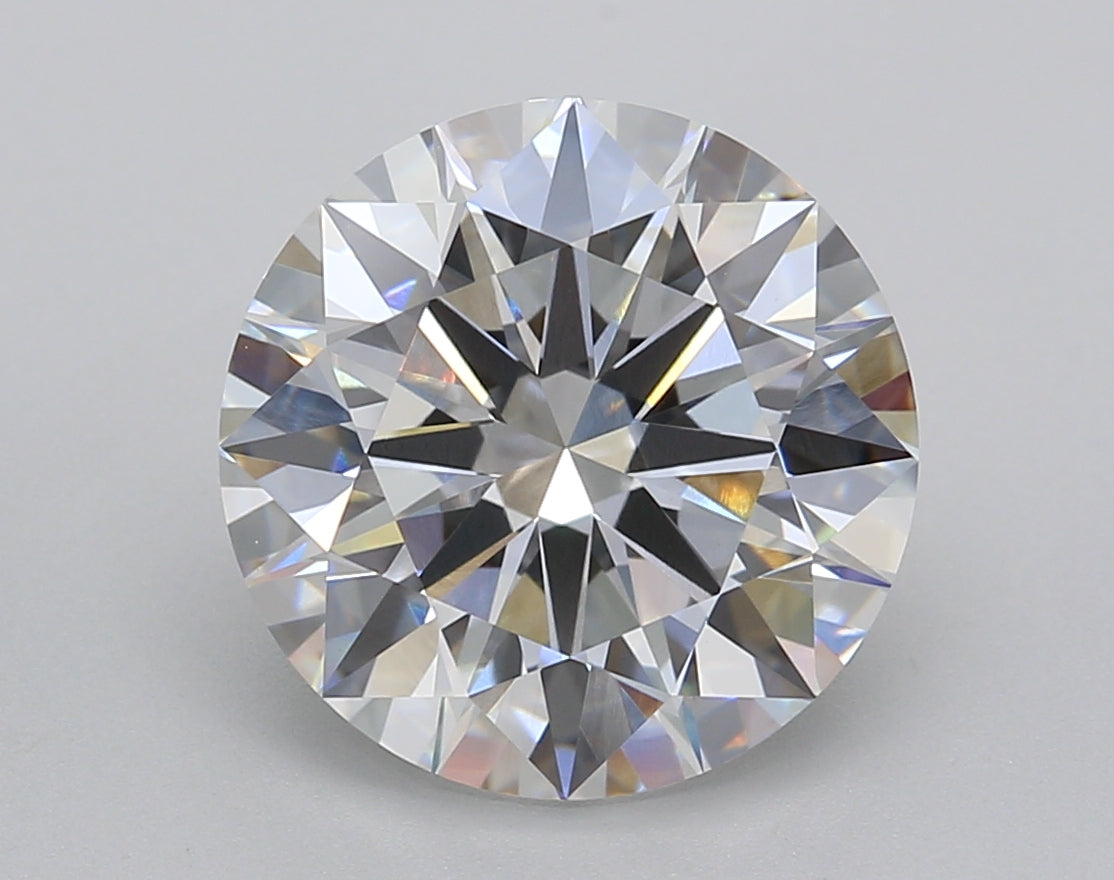 5.02 Carat Round Shaped, Ideal Cut, E Color, VVS2 Clarity, IGI Certified Lab Grown Diamond