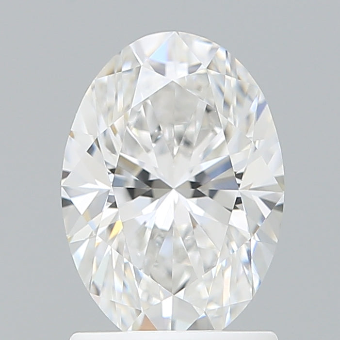 1.57 Carat Oval Shaped, Excellent Cut, D Color, VVS2 Clarity, IGI Certified Lab Grown Diamond