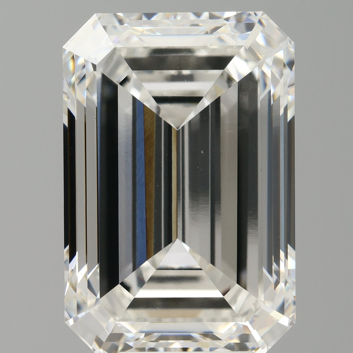 9.07 Carat Emerald Shaped, Excellent Cut, F Color, VS1 Clarity, IGI Certified Lab Grown Diamond