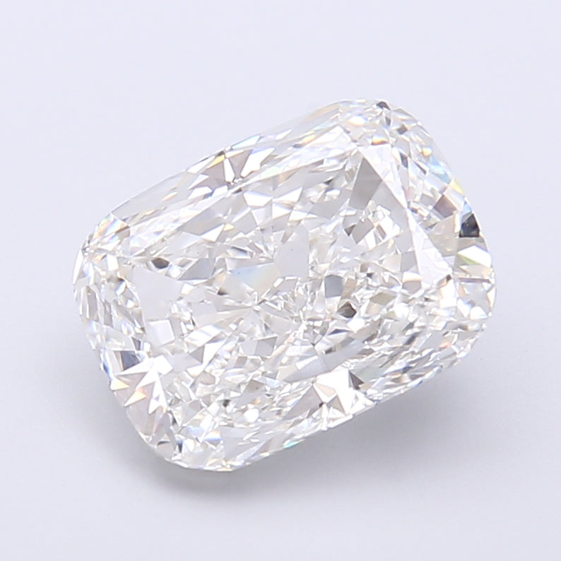 3.62 Carat Cushion Shaped, Very Good Cut, F Color, VVS2 Clarity, IGI Certified Lab Grown Diamond