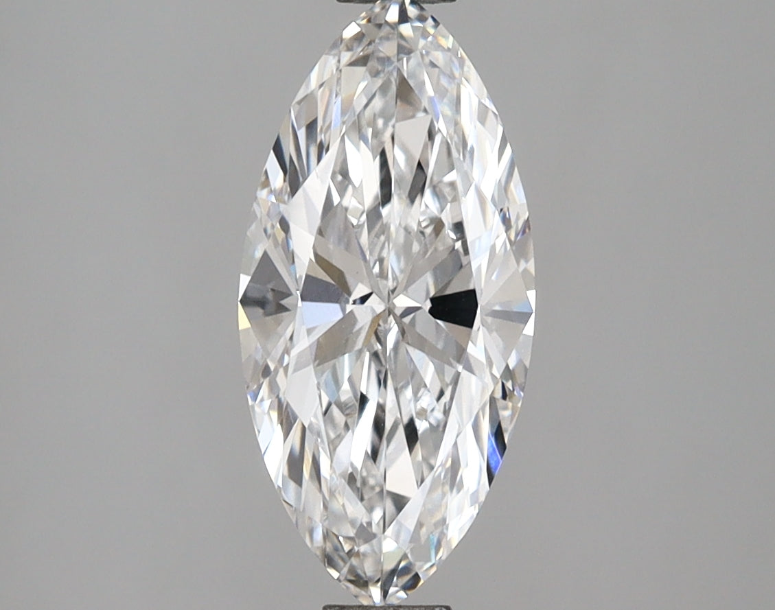 1.51 Carat Marquise Shaped, Ideal Cut, E Color, VS1 Clarity, IGI Certified Lab Grown Diamond