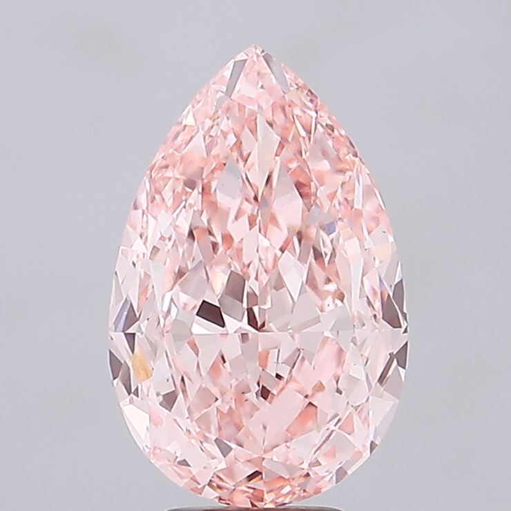 7.02 Carat Pear Shaped, Ideal Cut, VS1 Clarity, IGI Certified Lab Grown Diamond