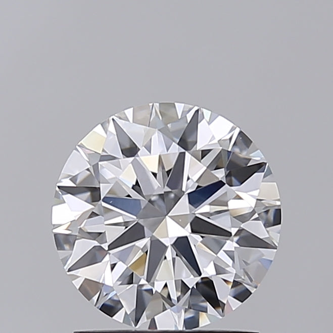 1.52 Carat Round Shaped, Ideal Cut, D Color, VVS2 Clarity, IGI Certified Lab Grown Diamond