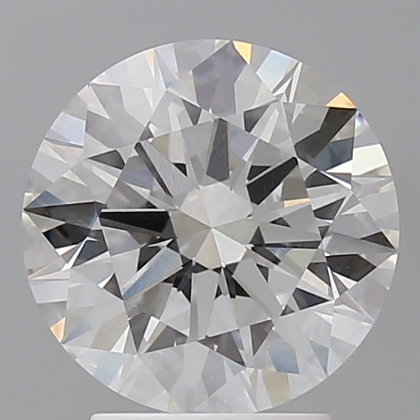 3.08 Carat Round Shaped, Ideal Cut, F Color, VVS2 Clarity, IGI Certified Lab Grown Diamond