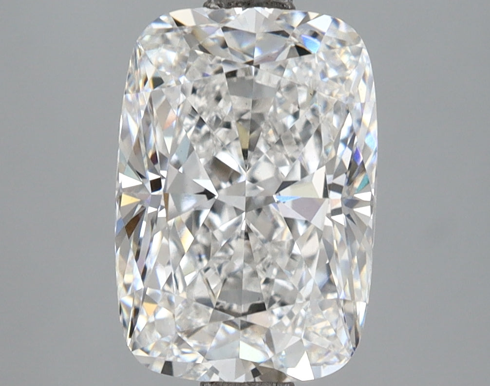 3.09 Carat Cushion Shaped, Ideal Cut, E Color, VS1 Clarity, IGI Certified Lab Grown Diamond