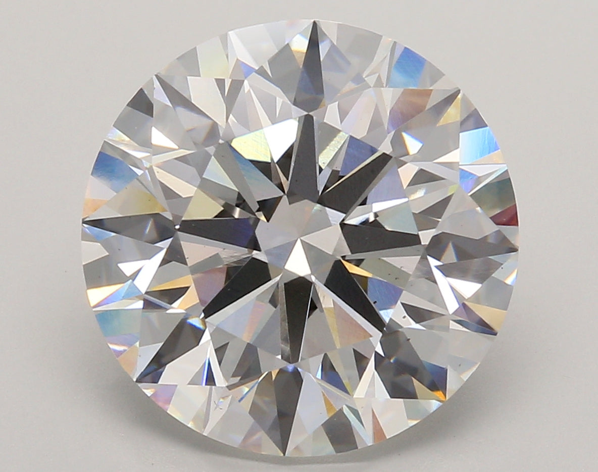 9.07 Carat Round Shaped, Ideal Cut, G Color, VS2 Clarity, IGI Certified Lab Grown Diamond