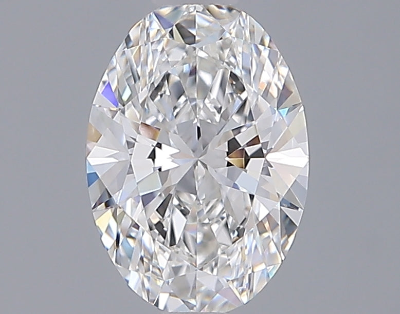 1.35 Carat Oval Shaped, Ideal Cut, F Color, VVS1 Clarity, IGI Certified Lab Grown Diamond