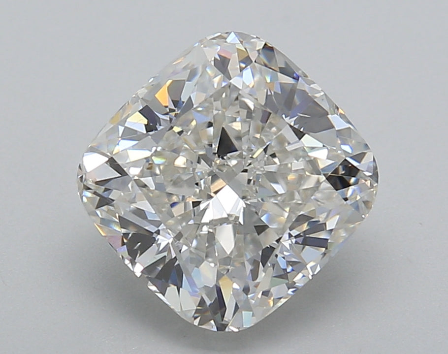 3.02 Carat Cushion Shaped, Very Good Cut, F Color, VS1 Clarity, IGI Certified Lab Grown Diamond