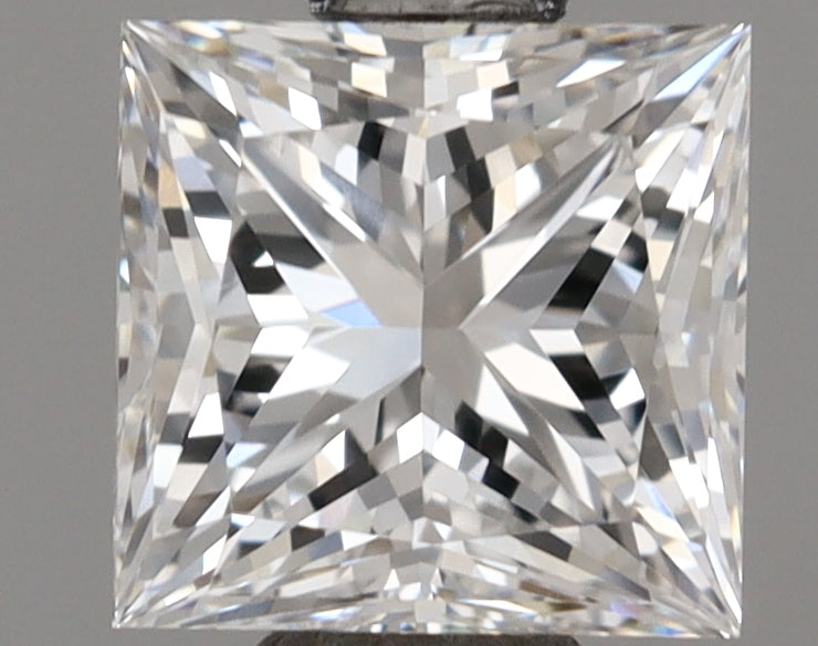 1.02 Carat Princess Shaped, Excellent Cut, D Color, VVS1 Clarity, IGI Certified Lab Grown Diamond