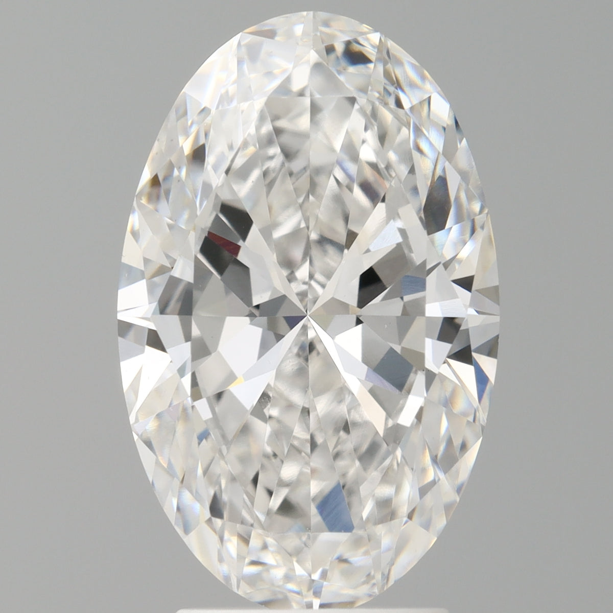 3.50 Carat Oval Shaped, Ideal Cut, E Color, VS1 Clarity, IGI Certified Lab Grown Diamond
