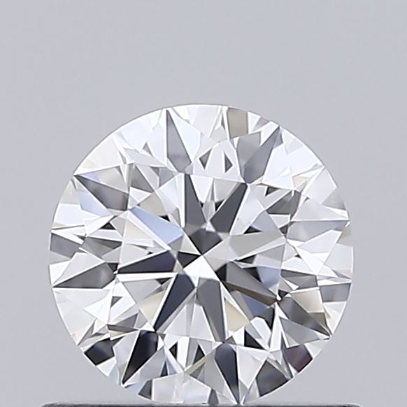 0.53 Carat Round Shaped, Ideal Cut, D Color, VS1 Clarity, IGI Certified Lab Grown Diamond