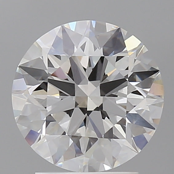 2.52 Carat Round Shaped, Ideal Cut, E Color, VVS2 Clarity, IGI Certified Lab Grown Diamond