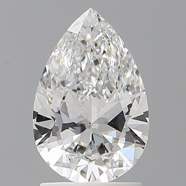 1.60 Carat Pear Shaped, Ideal Cut, E Color, VS1 Clarity, IGI Certified Lab Grown Diamond