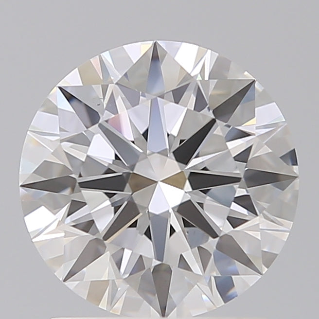 1.66 Carat Round Shaped, Ideal Cut, D Color, VS1 Clarity, IGI Certified Lab Grown Diamond
