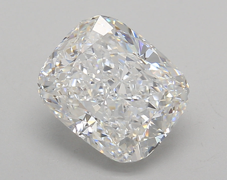 2.80 Carat Elongated Cushion Shaped, Excellent Cut, E Color, VVS2 Clarity, IGI Certified Lab Grown Diamond