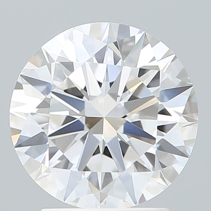 2.51 Carat Round Shaped, Excellent Cut, D Color, VVS2 Clarity, IGI Certified Lab Grown Diamond