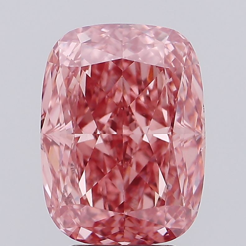 4.06 Carat Cushion Shaped, Ideal Cut, VS2 Clarity, IGI Certified Lab Grown Diamond
