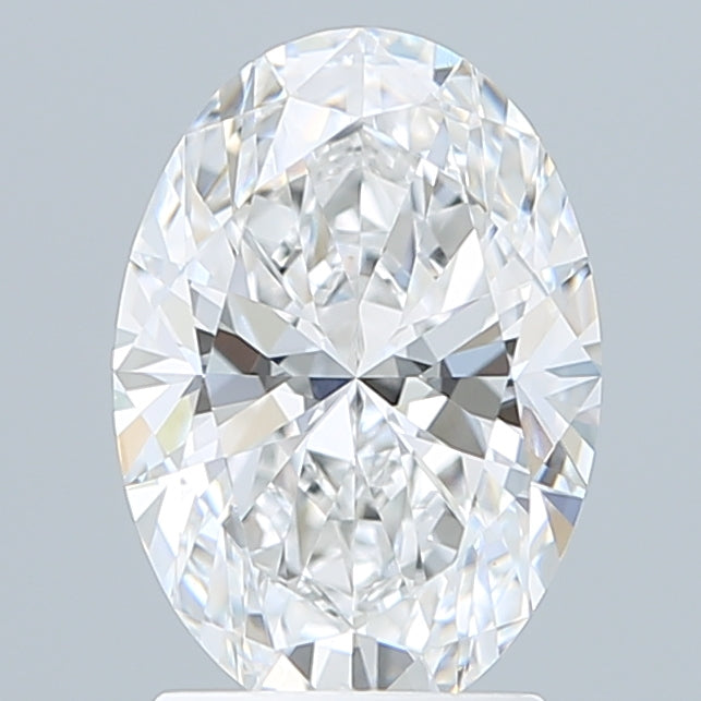 2.22 Carat Oval Shaped, Ideal Cut, D Color, VVS2 Clarity, IGI Certified Lab Grown Diamond