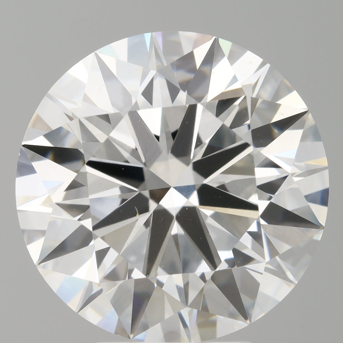 6.09 Carat Round Shaped, Ideal Cut, E Color, VVS2 Clarity, IGI Certified Lab Grown Diamond