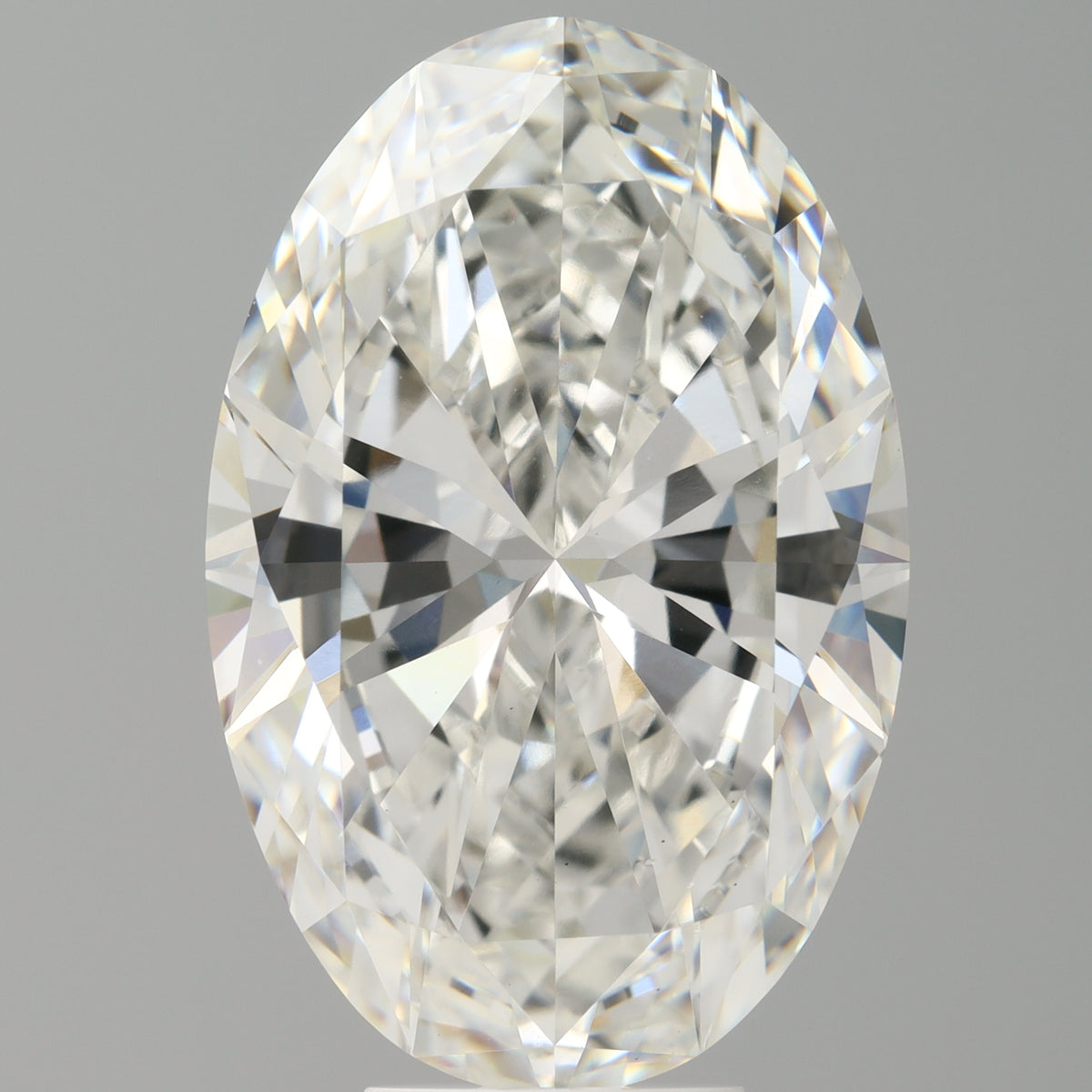 7.53 Carat Oval Shaped, Ideal Cut, F Color, VS1 Clarity, IGI Certified Lab Grown Diamond