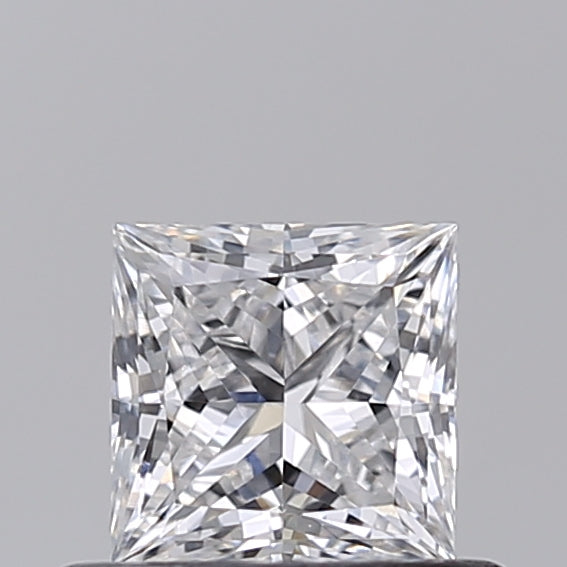 0.52 Carat Princess Shaped, Ideal Cut, D Color, VVS1 Clarity, IGI Certified Lab Grown Diamond