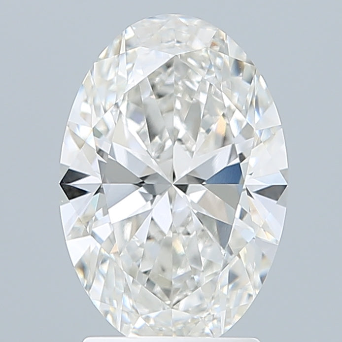 2.50 Carat Oval Shaped, Ideal Cut, F Color, VVS2 Clarity, IGI Certified Lab Grown Diamond