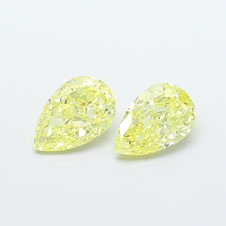 1.05 Carat Pear Shaped, Ideal Cut, VVS2 Clarity, IGI Certified Lab Grown Diamond