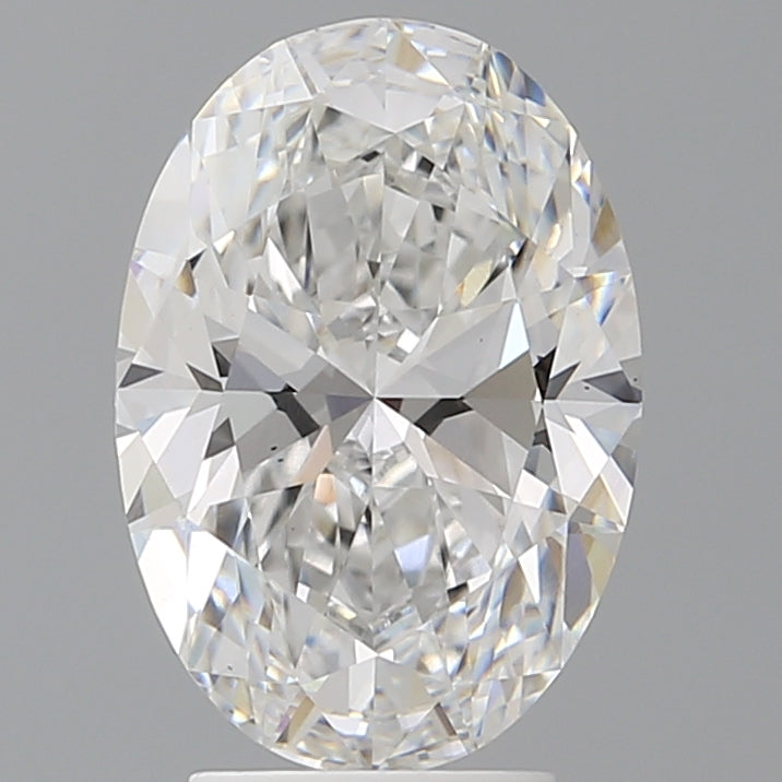 3.58 Carat Oval Shaped, Ideal Cut, E Color, VS2 Clarity, IGI Certified Lab Grown Diamond