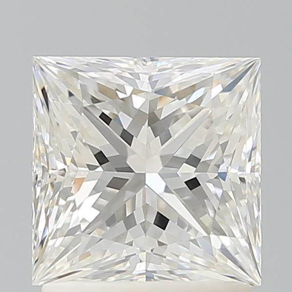 1.70 Carat Princess Shaped, Excellent Cut, G Color, VVS2 Clarity, IGI Certified Lab Grown Diamond