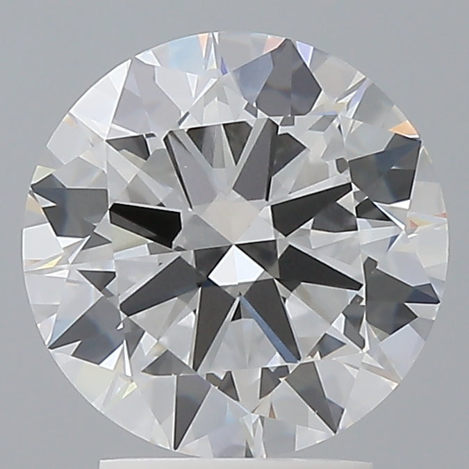 3.02 Carat Round Shaped, Excellent Cut, E Color, VVS2 Clarity, IGI Certified Lab Grown Diamond