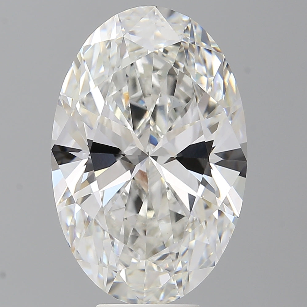 8.03 Carat Oval Shaped, Ideal Cut, F Color, VVS2 Clarity, IGI Certified Lab Grown Diamond