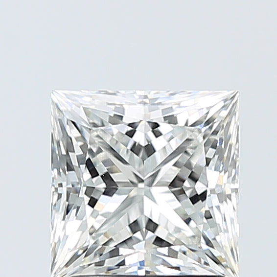 2.05 Carat Princess Shaped, Ideal Cut, F Color, VS1 Clarity, IGI Certified Lab Grown Diamond