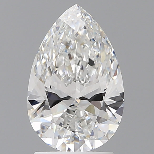 2.09 Carat Pear Shaped, Ideal Cut, E Color, VVS2 Clarity, IGI Certified Lab Grown Diamond