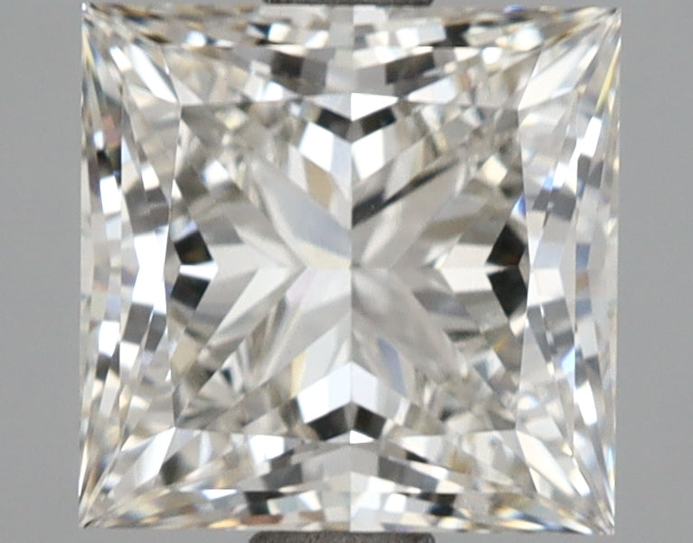 3.09 Carat Princess Shaped, Ideal Cut, G Color, VVS2 Clarity, IGI Certified Lab Grown Diamond