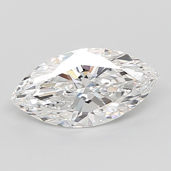 6.04 Carat Marquise Shaped, Ideal Cut, E Color, VVS2 Clarity, IGI Certified Lab Grown Diamond
