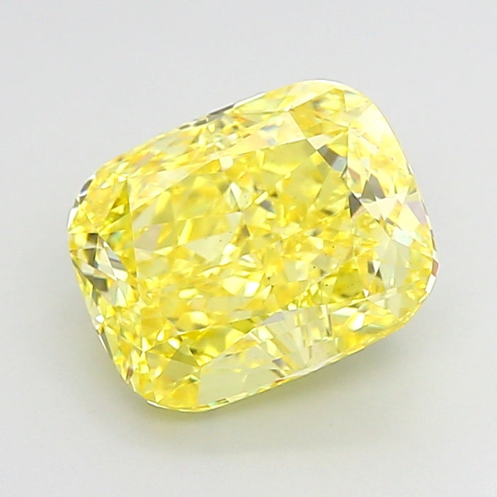 3.04 Carat Cushion Shaped, Excellent Cut, VS1 Clarity, IGI Certified Lab Grown Diamond