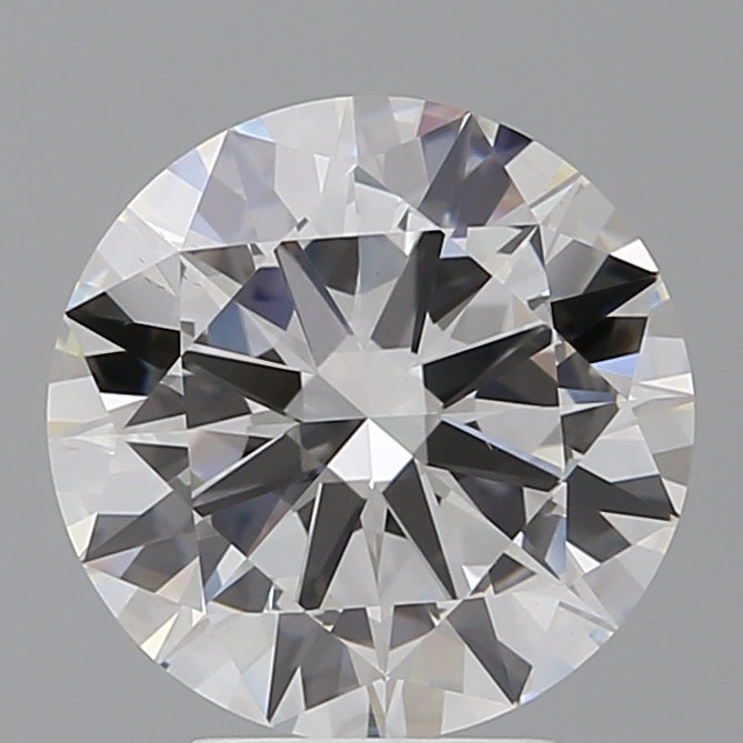 4.01 Carat Round Shaped, Excellent Cut, F Color, VS1 Clarity, IGI Certified Lab Grown Diamond