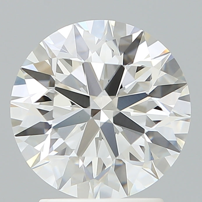 2.54 Carat Round Shaped, Excellent Cut, G Color, VVS2 Clarity, IGI Certified Lab Grown Diamond