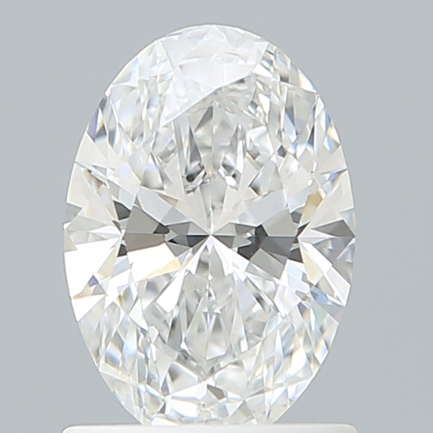 1.09 Carat Oval Shaped, Ideal Cut, D Color, VVS1 Clarity, IGI Certified Lab Grown Diamond