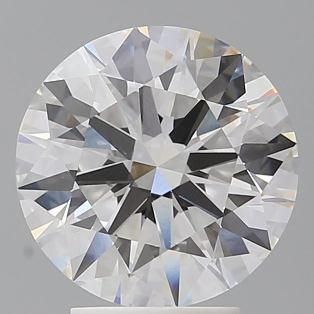 3.60 Carat Round Shaped, Ideal Cut, F Color, VVS2 Clarity, IGI Certified Lab Grown Diamond