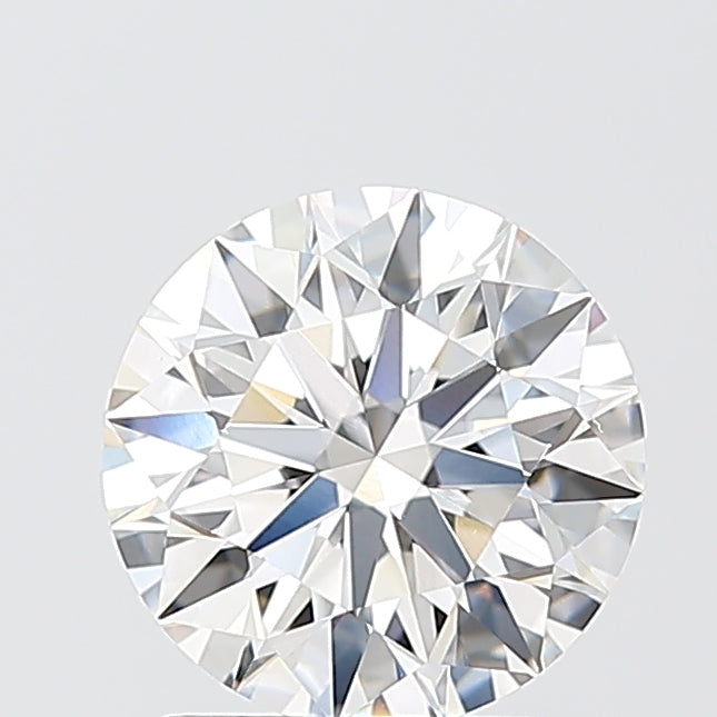 1.59 Carat Round Shaped, Ideal Cut, E Color, VVS2 Clarity, IGI Certified Lab Grown Diamond