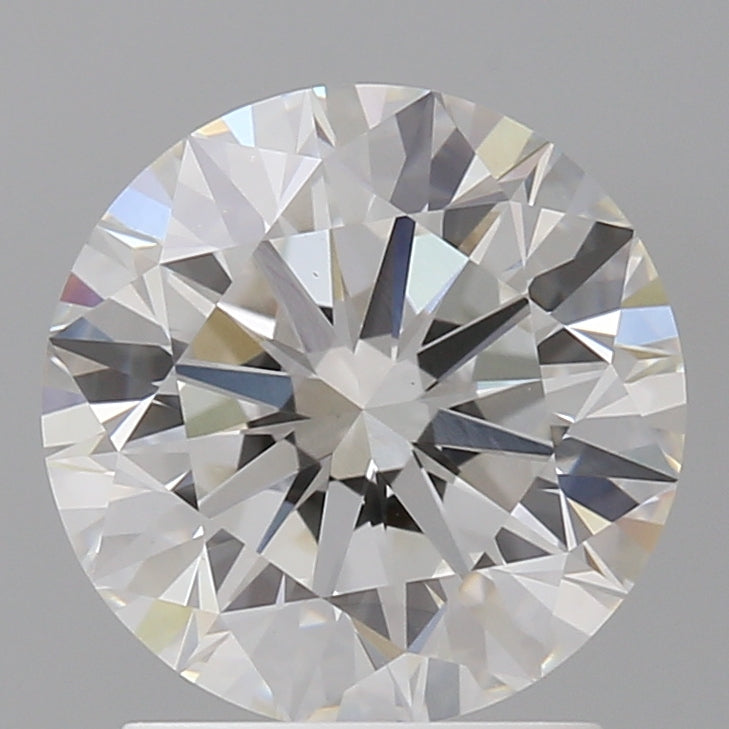 1.97 Carat Round Shaped, Excellent Cut, F Color, VS1 Clarity, IGI Certified Lab Grown Diamond