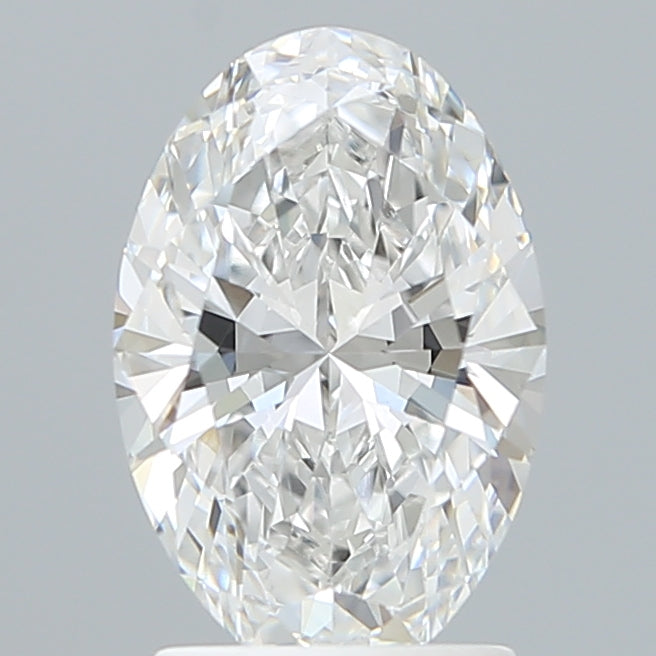 2.07 Carat Oval Shaped, Ideal Cut, D Color, VVS2 Clarity, IGI Certified Lab Grown Diamond