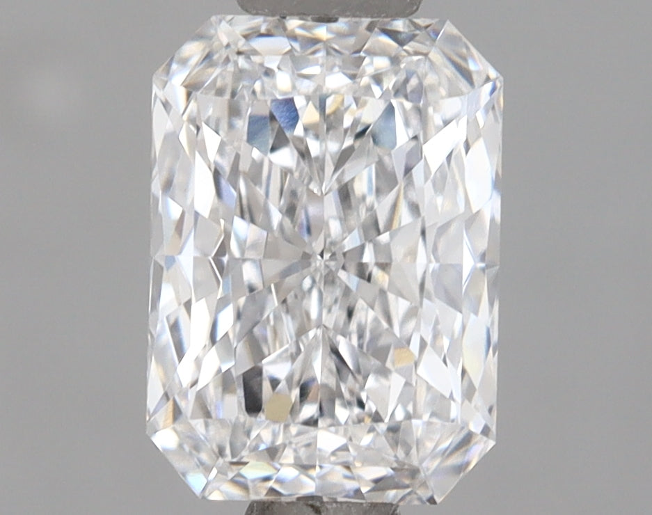 1.12 Carat Radiant Shaped, Very Good Cut, D Color, IF Clarity, IGI Certified Lab Grown Diamond