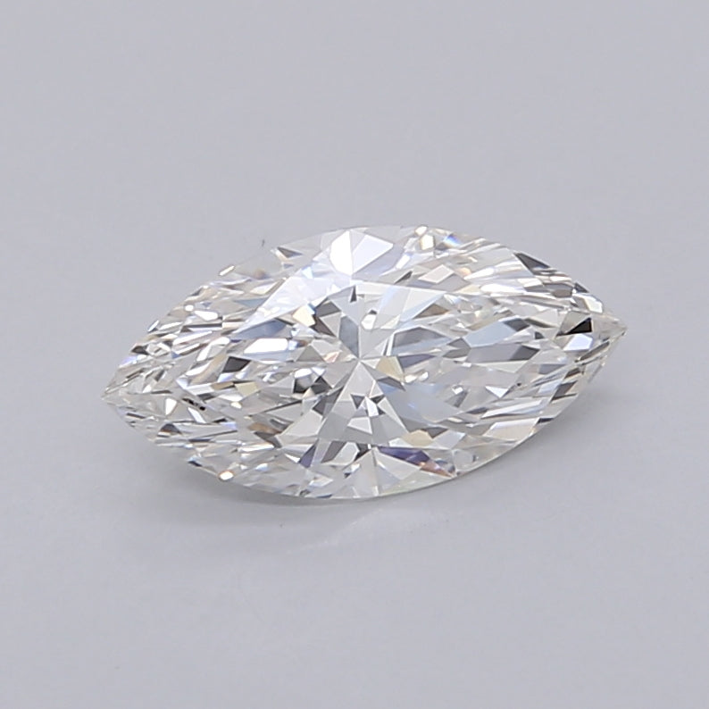 1.05 Carat Marquise Shaped, Ideal Cut, F Color, VVS2 Clarity, IGI Certified Lab Grown Diamond