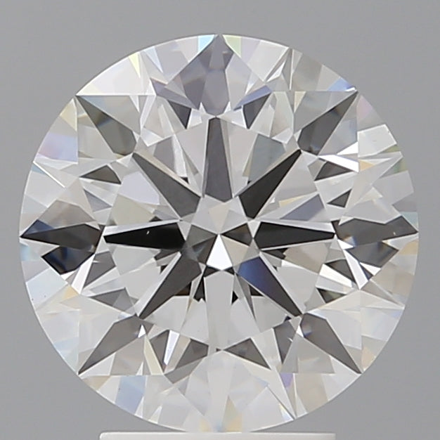 4.01 Carat Round Shaped, Excellent Cut, E Color, VVS2 Clarity, IGI Certified Lab Grown Diamond